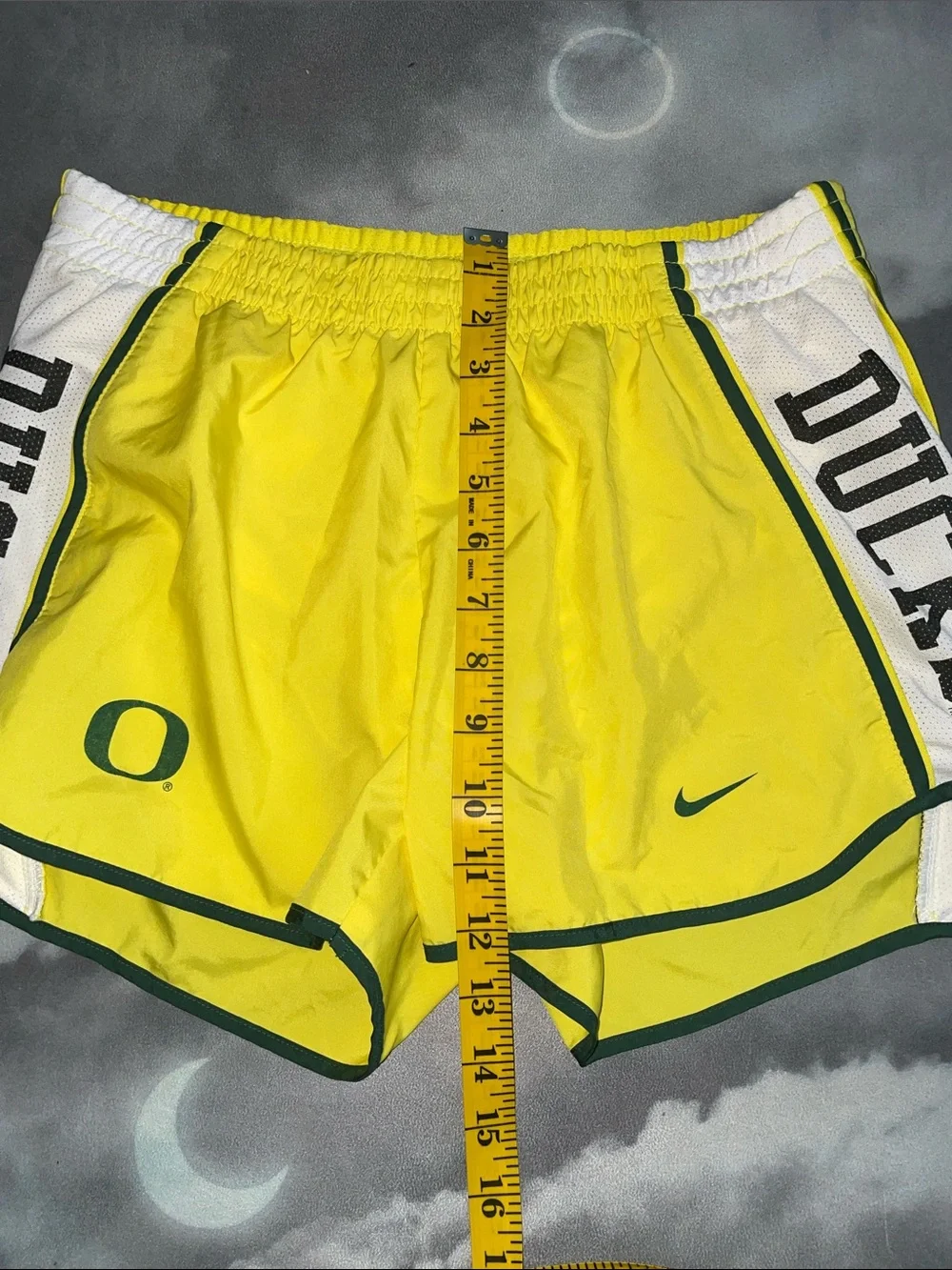 Nike Yellow Oregon Ducks Athletic Shorts DriFt  | S